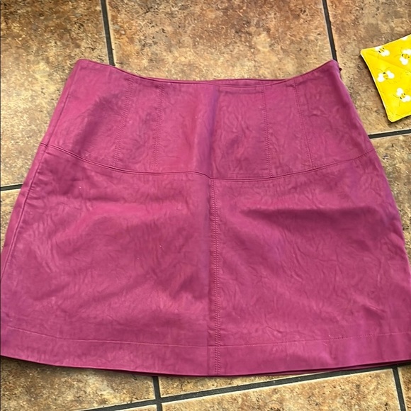 Free People Magenta Skirt - Picture 1 of 5